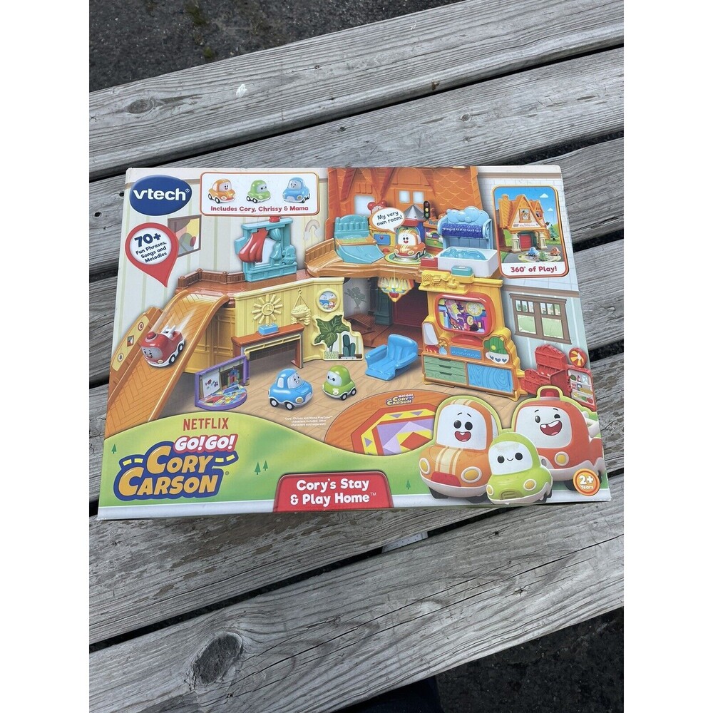 VTech Go Go Cory Carson Stay and Play Home NEW Netflix Chrissy Mama Car House